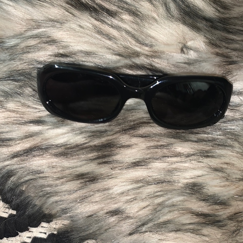 GUCCI Men Womens Vintage 1990 Designer Sunglasses Black GG 2436 7YB 19886